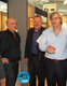 Con Giovanni De Lorenzi, Presidente di Longarone Fiere e Vittorio Sgarbi - Longarone (BL), ARTE IN FIERA, Fiera d'Arte moderna e contemporanea, 11-13 Ottobre
