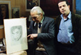 Con il Maestro Bruno Milano, 1992