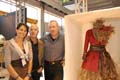 Con la stilista Chiara Pizzinato e il Presidente di Longarone Fiere, Giovanni De Lorenzi - ARTE IN FIERA Longarone, 11-13 Ottobre